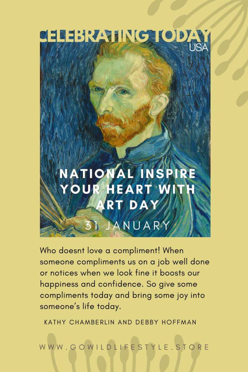 Go Wild Lifestyle Blog Post - Celebrating National Inspire Your Heart With Art Day