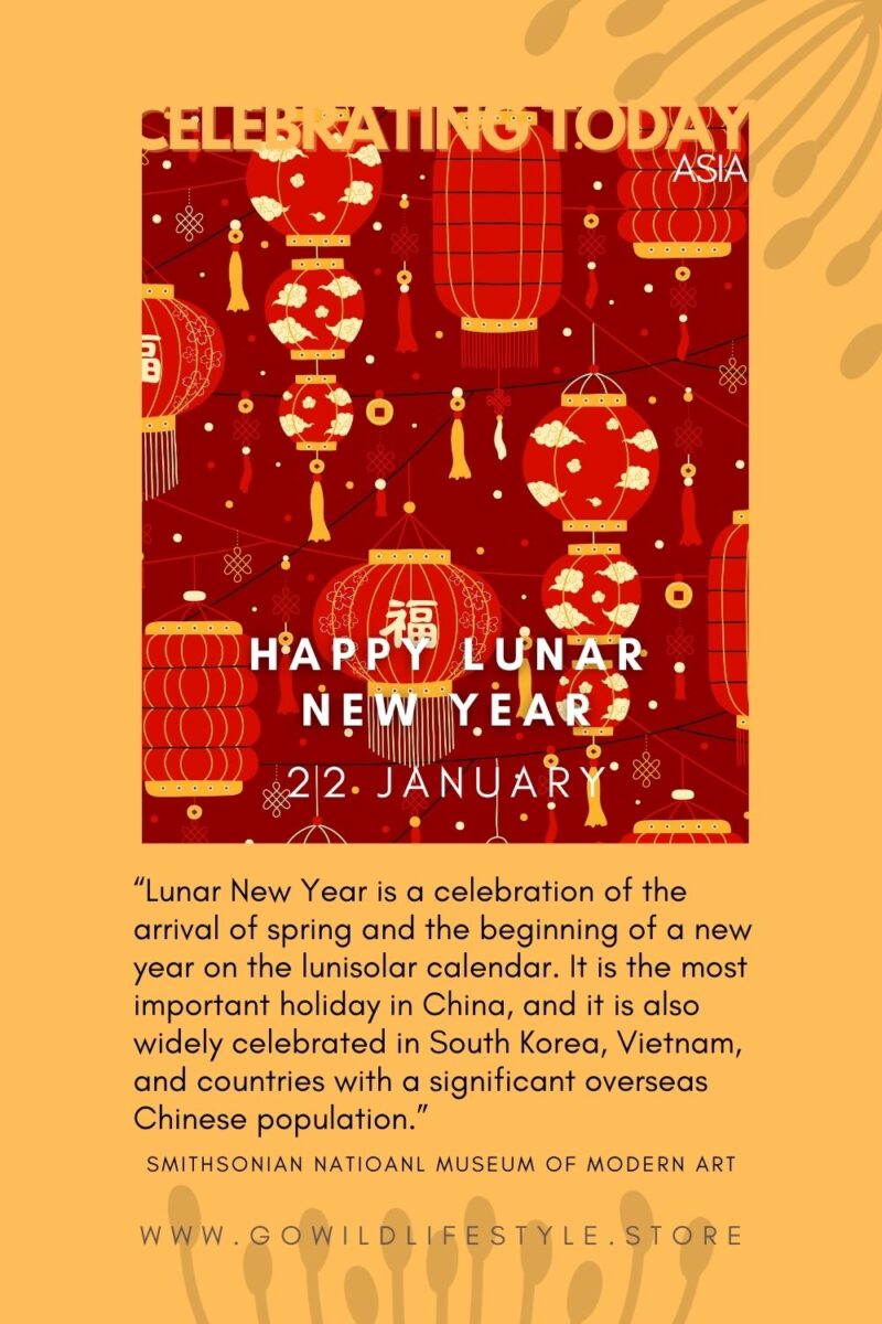 Go Wild Lifestyle Blog POst - Celebrating Lunar New year